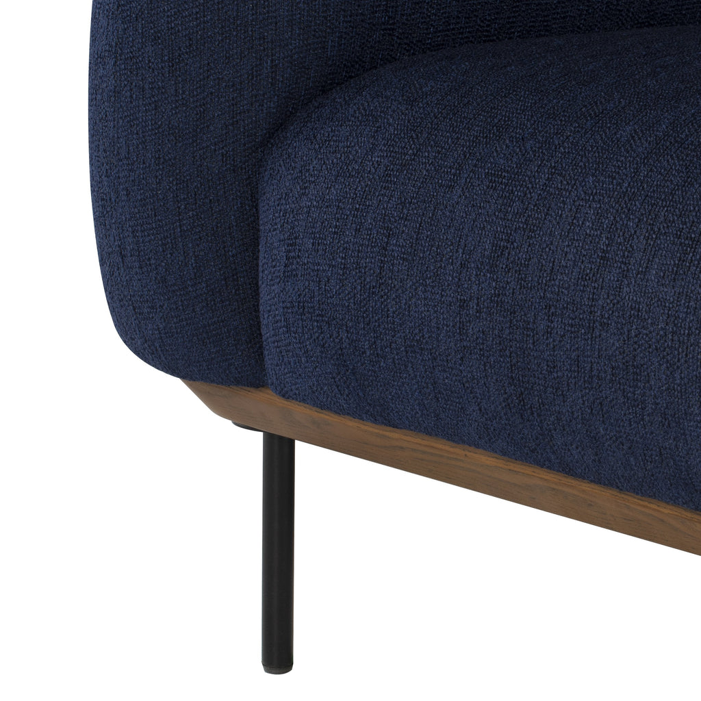 Benson Lounge Chair - True Blue