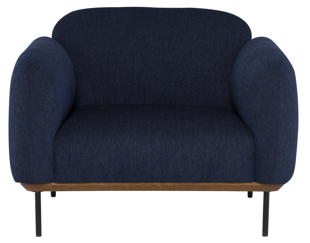 Benson Lounge Chair - True Blue