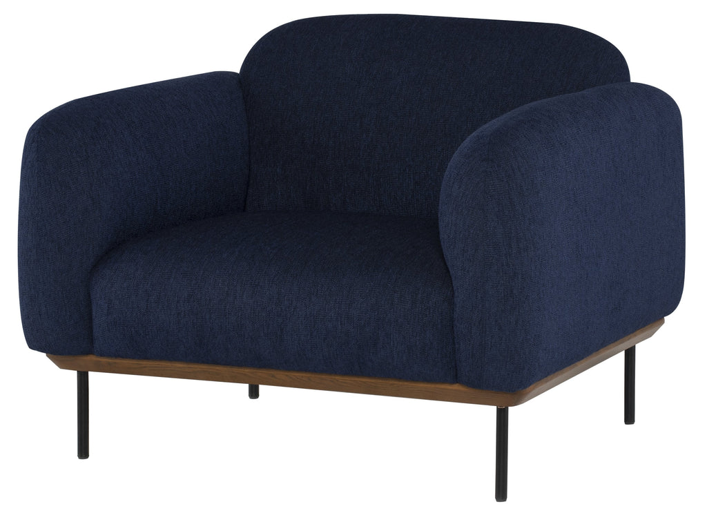 Benson Lounge Chair - True Blue