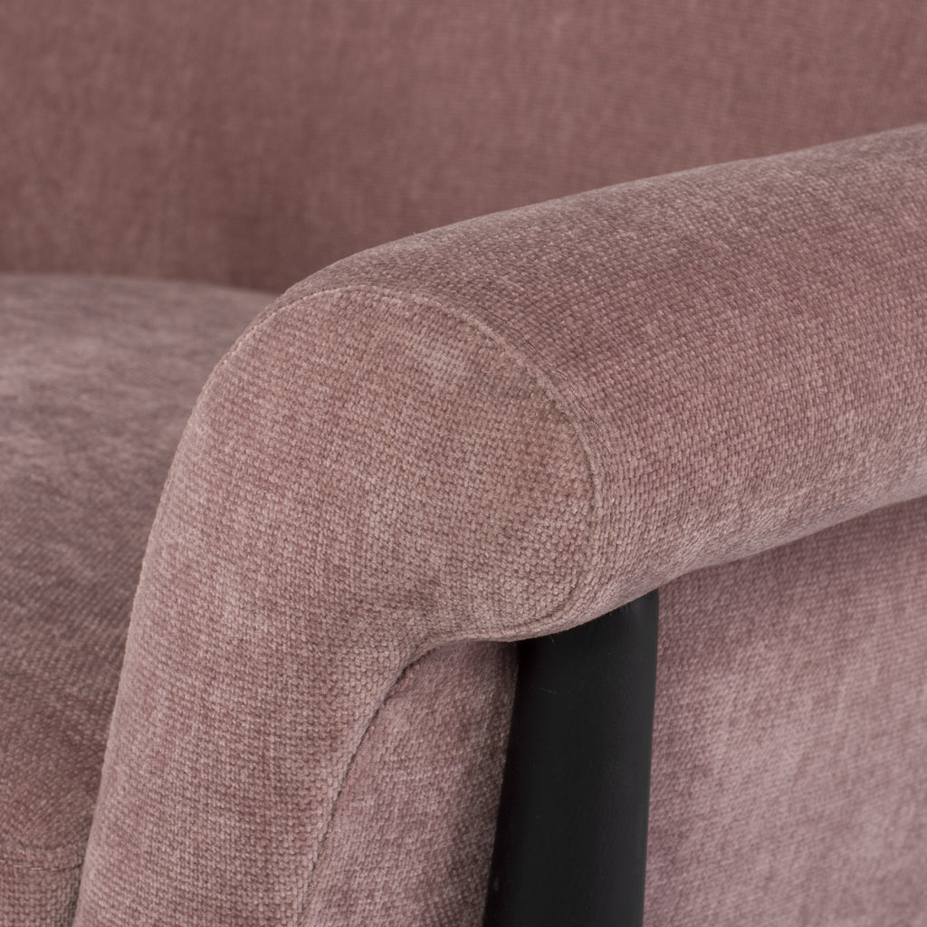 Charlize Occasional Chair - Dusty Rose