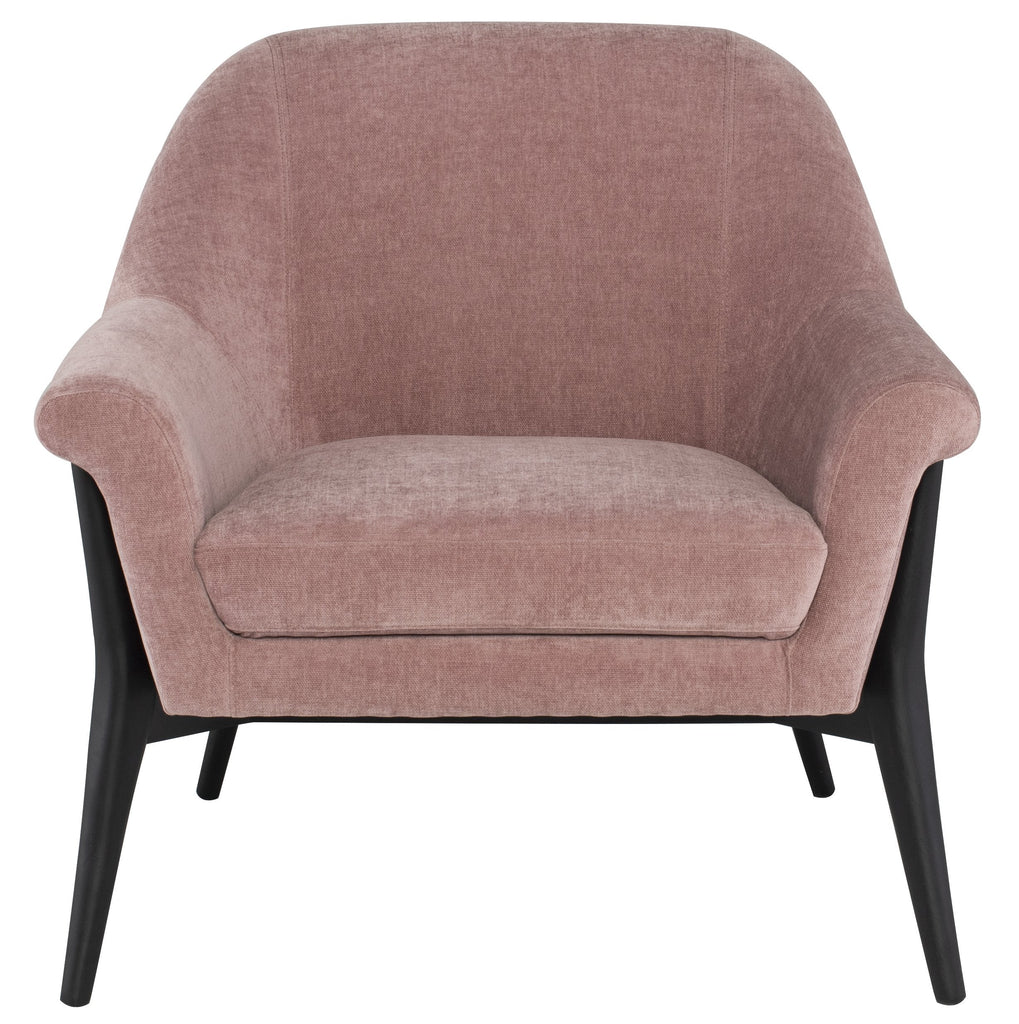 Charlize Occasional Chair - Dusty Rose