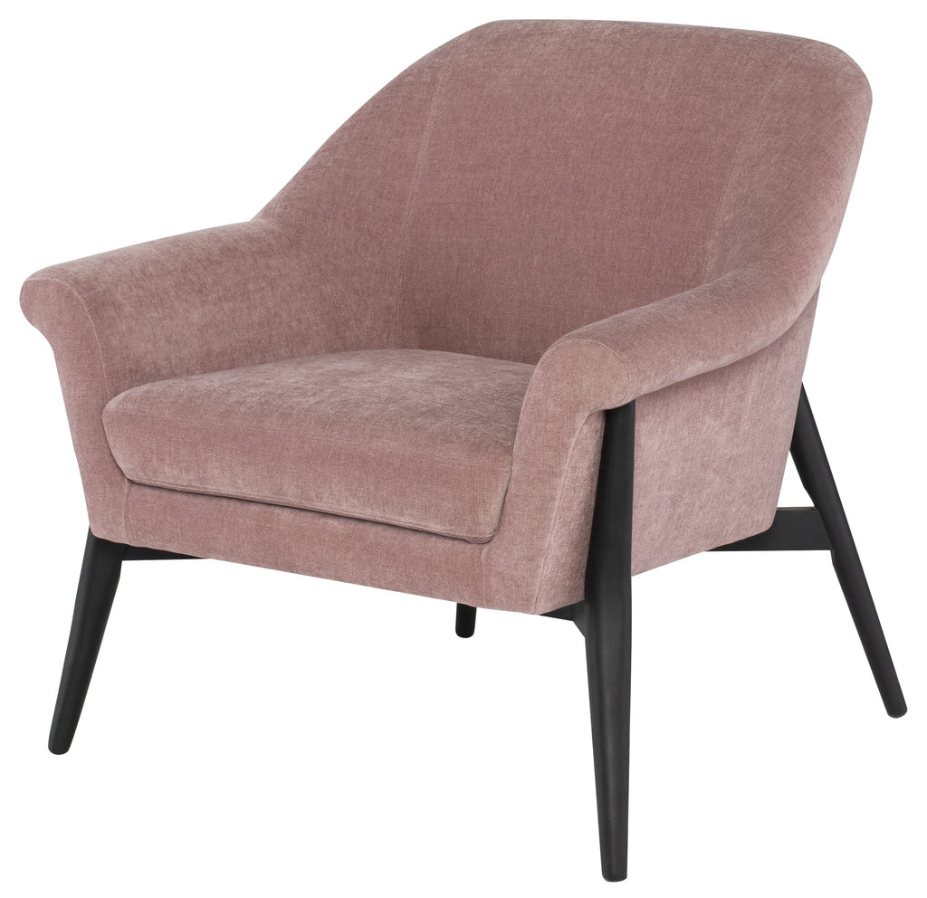 Charlize Occasional Chair - Dusty Rose