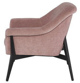 Charlize Occasional Chair - Dusty Rose