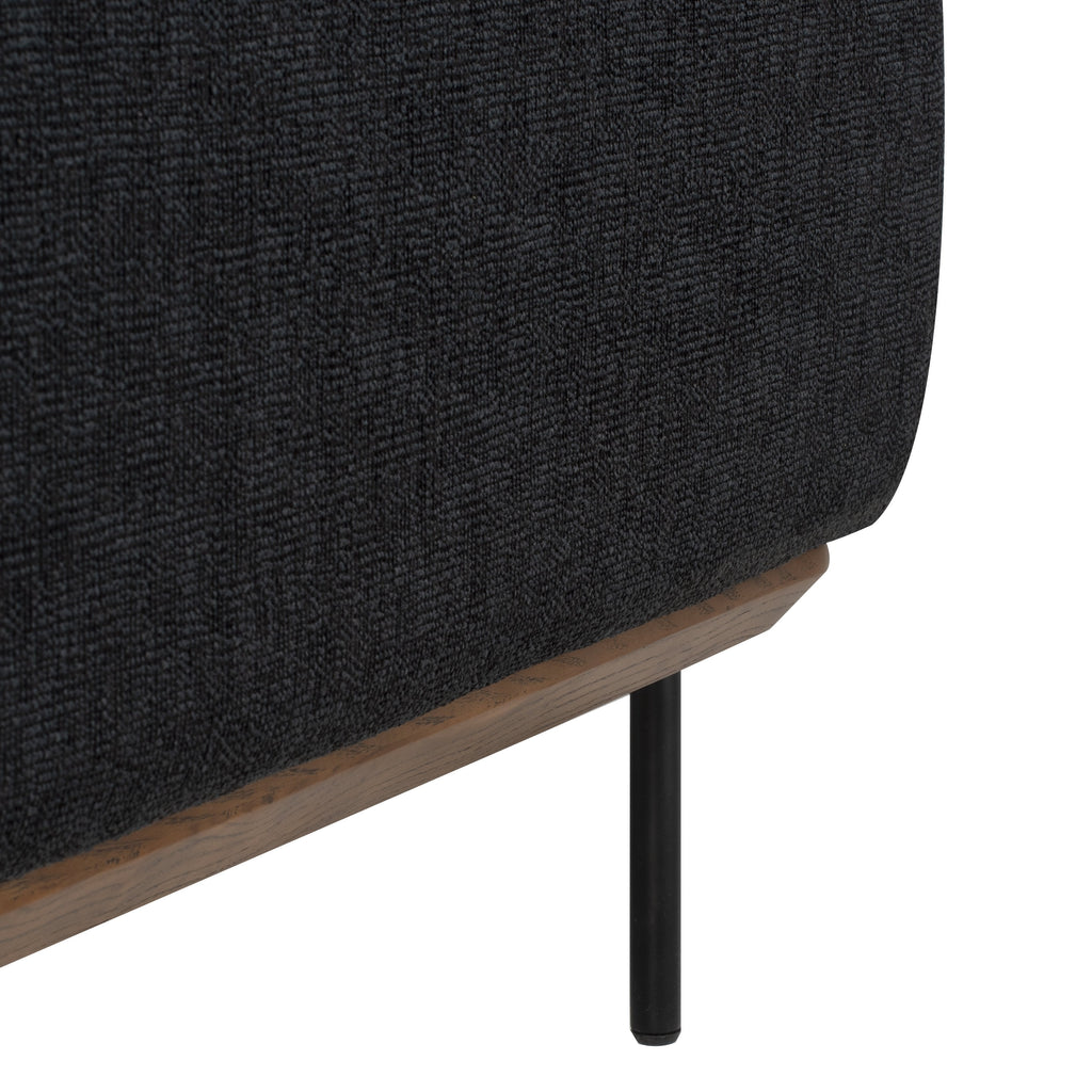 Benson Lounge Chair - Activated Charcoal