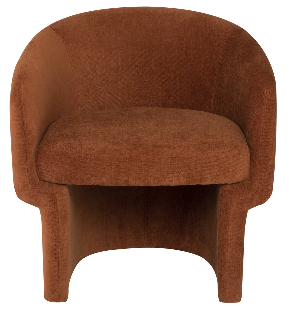 Clementine Lounge Chair - Terracotta