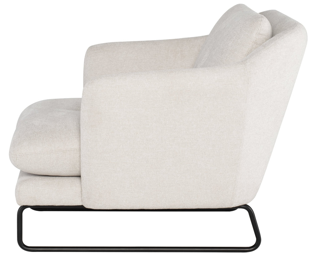 Frankie Lounge Chair - Parchment