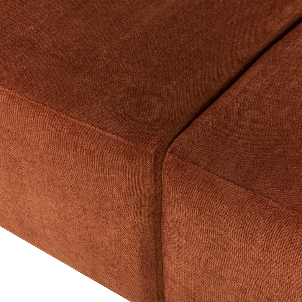 Isla Sofa - Terracotta, 105.5in, Left