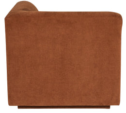 Lilou Modular Sofa - Terracotta, Left Corner