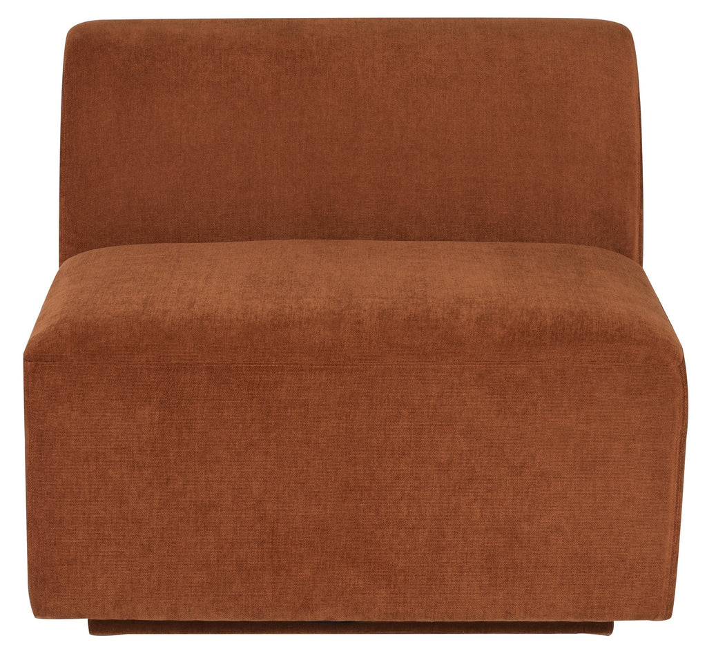 Lilou Modular Sofa - Terracotta, Armless