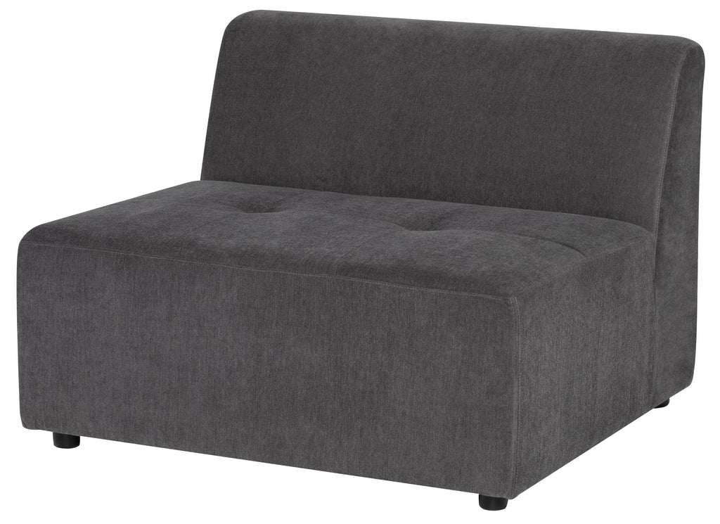 Parla Modular Sofa - Cement, 39.5in