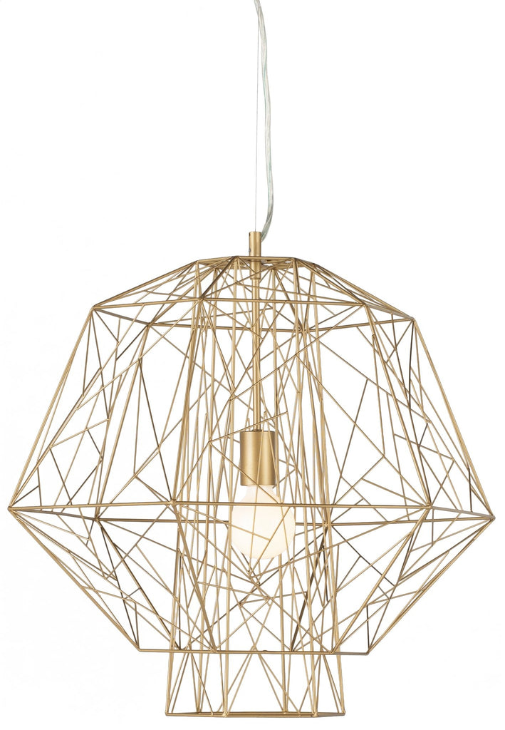 Zeus Pendant Lighting - Gold, 23.8in