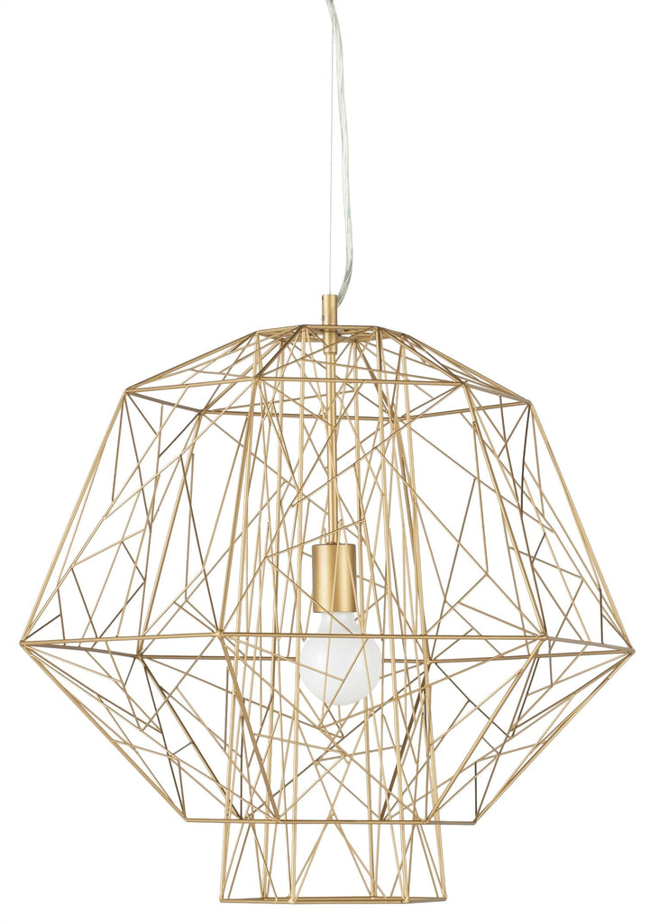 Zeus Pendant Lighting - Gold, 23.8in