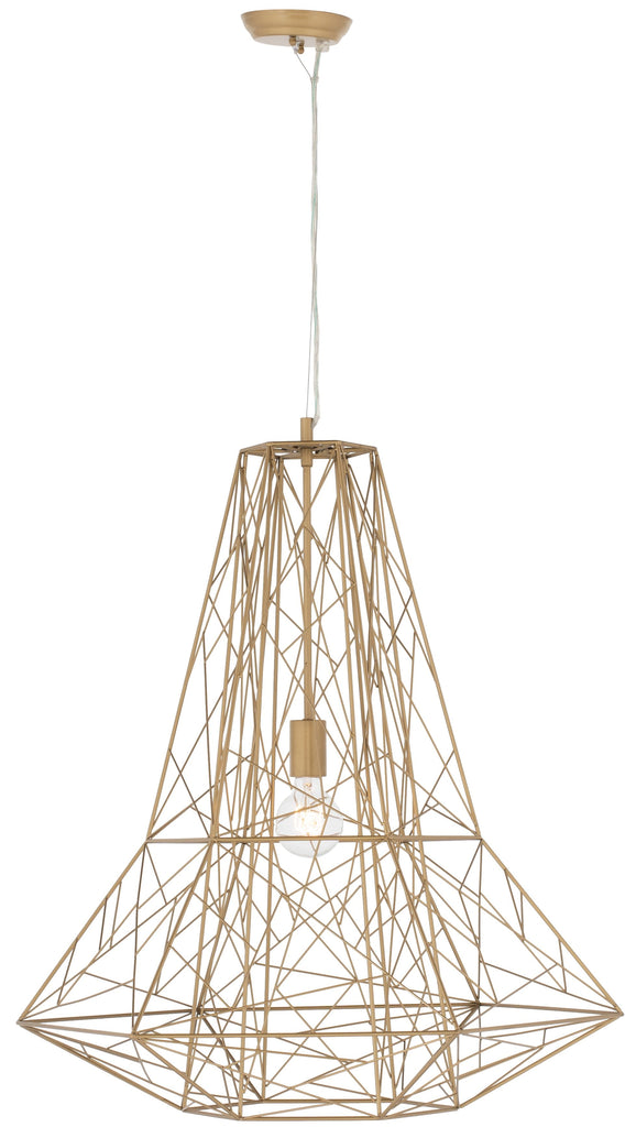 Apollo Pendant Lighting - Gold, 27.8in