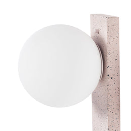 Nani Sconce Lighting - Bubble Gum Terrazzo