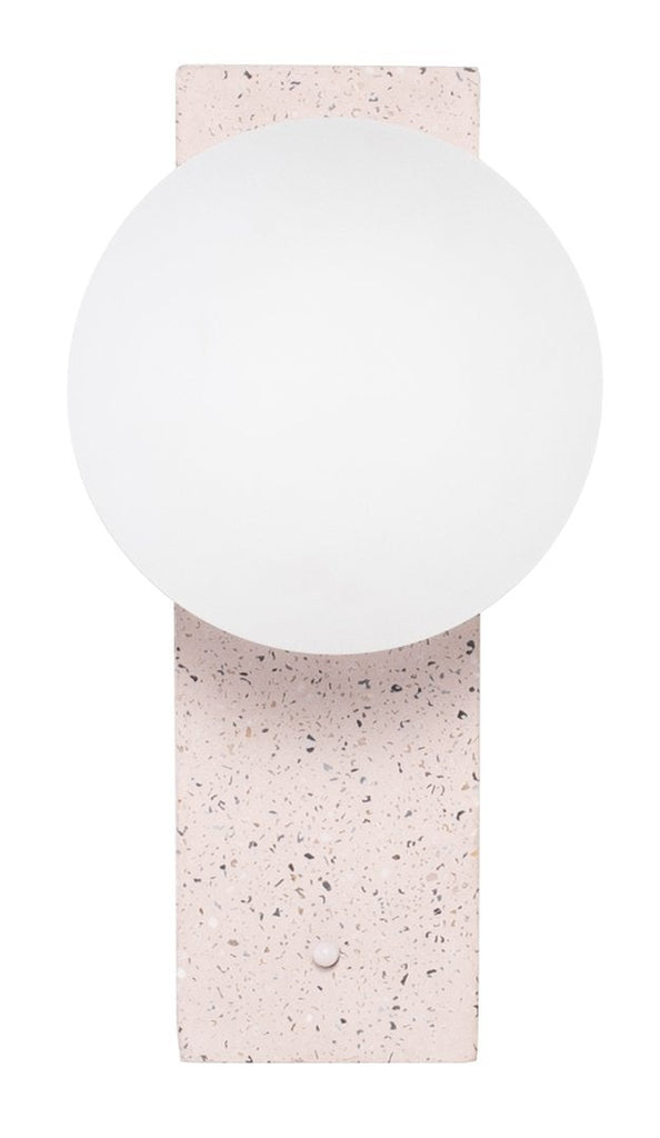 Nani Sconce Lighting - Bubble Gum Terrazzo