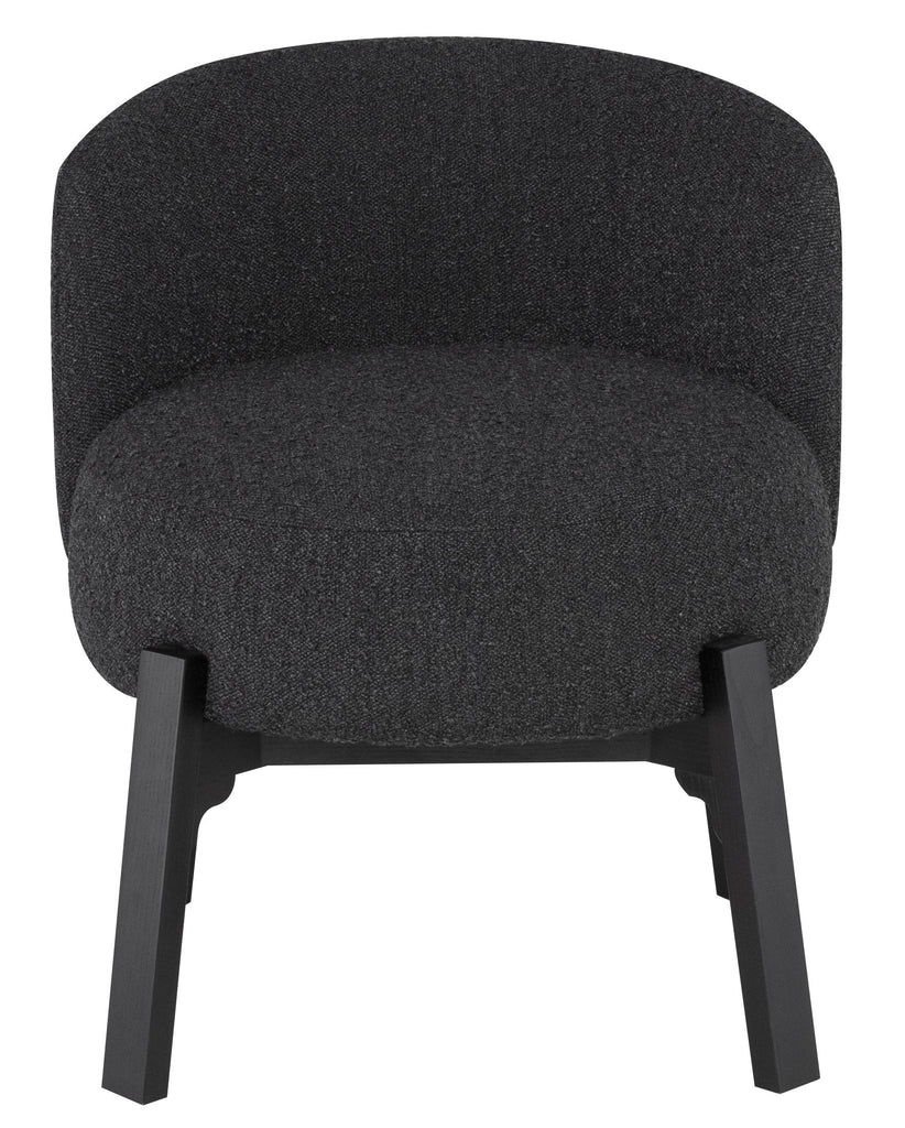 Adelaide Dining Chair - Licorice Boucle