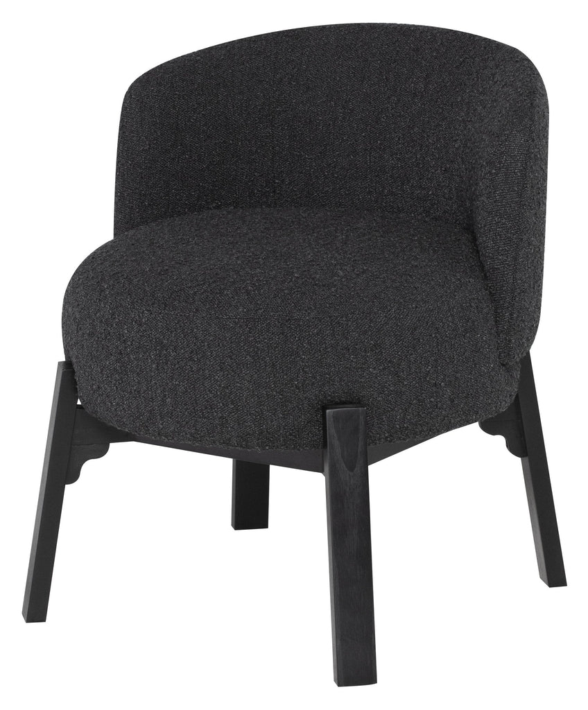 Adelaide Dining Chair - Licorice Boucle