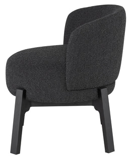 Adelaide Dining Chair - Licorice Boucle