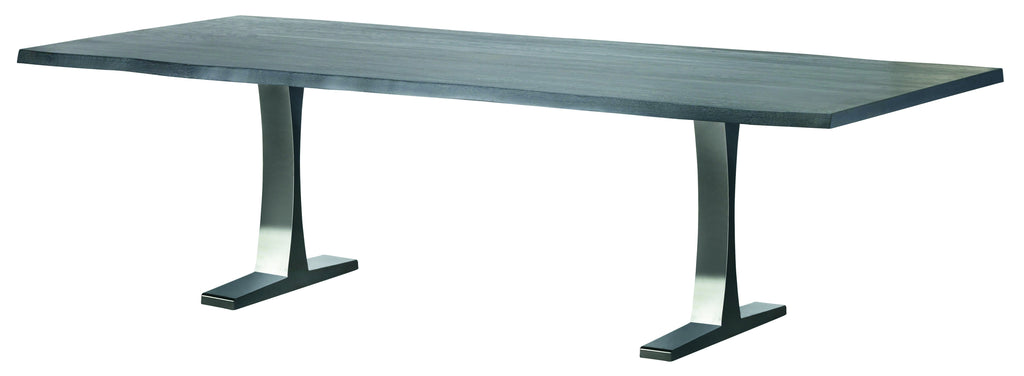 Toulouse Dining Table - Oxidized Grey, 96in
