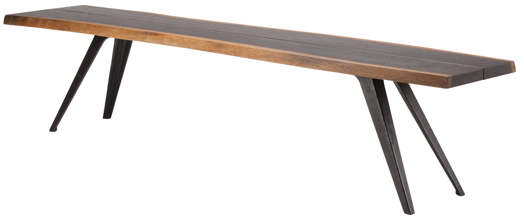 Vega Dining Bench - Seared, 86.3in