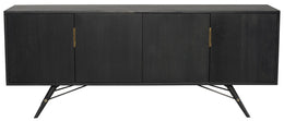 Piper Sideboard Cabinet - Ebonized, 78.8in