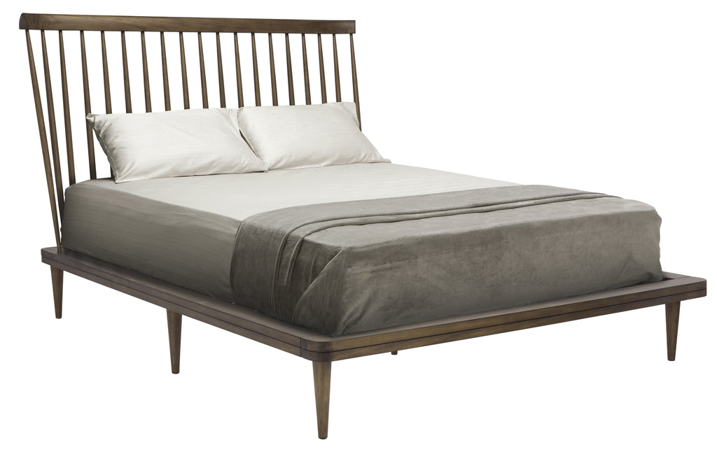 Jessika Queen Bed - Walnut