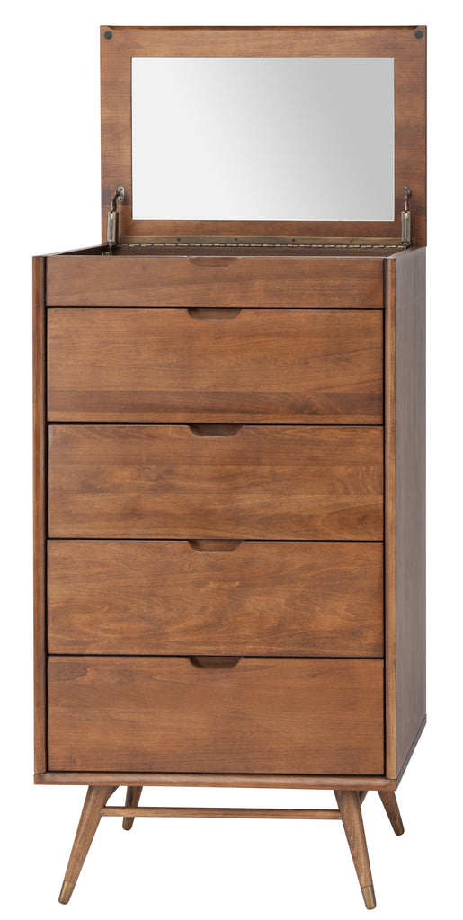 Case Dresser Cabinet - Walnut