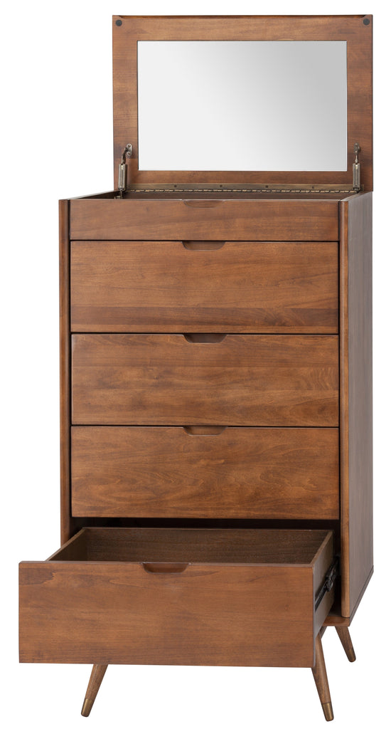 Case Dresser Cabinet - Walnut