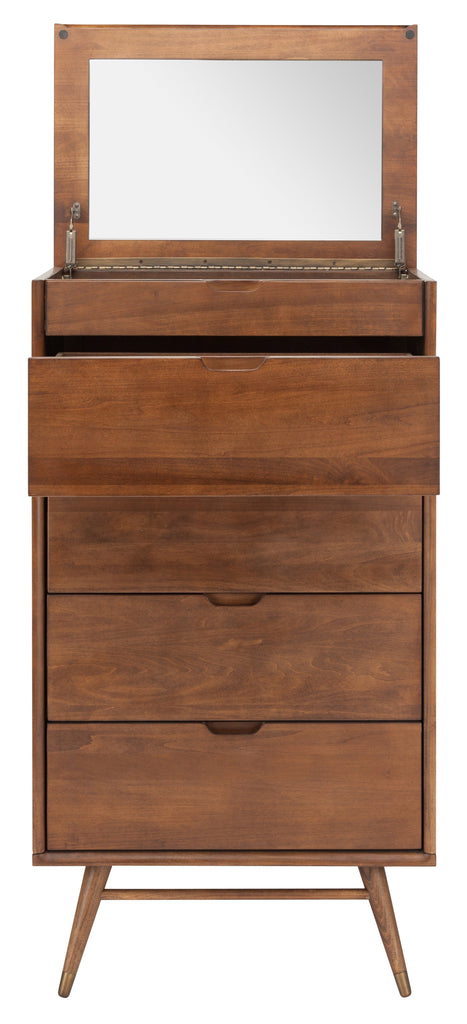 Case Dresser Cabinet - Walnut