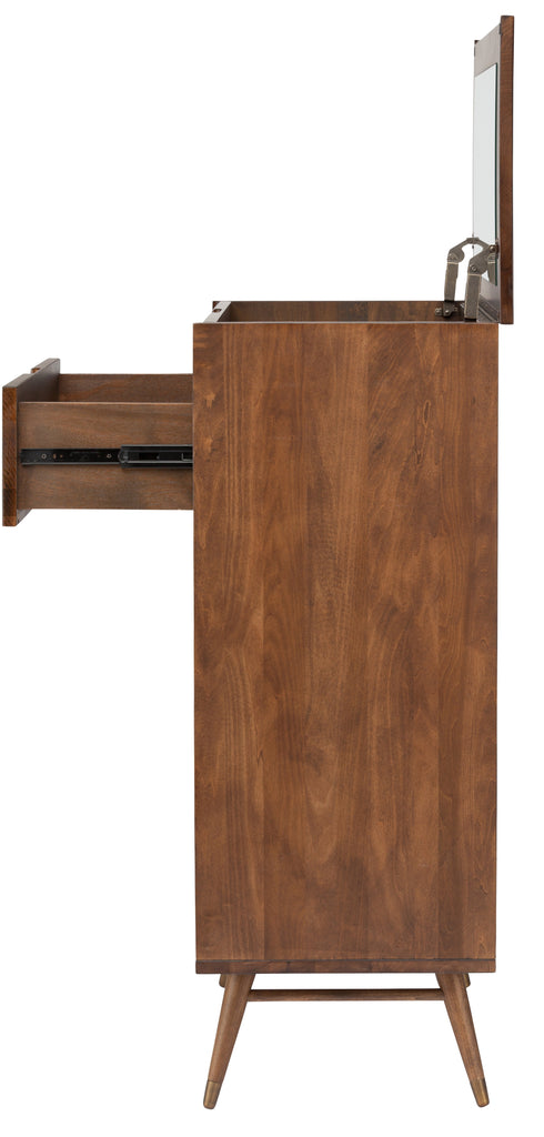 Case Dresser Cabinet - Walnut