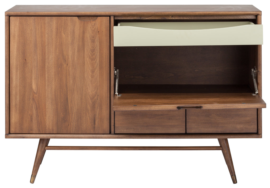 Janek Media Unit Cabinet - Walnut