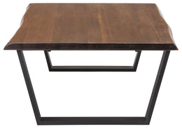 Versailles Coffee Table - Seared with Matte Black Legs