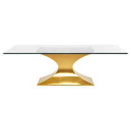 Praetorian Dining Table - Gold, 78in