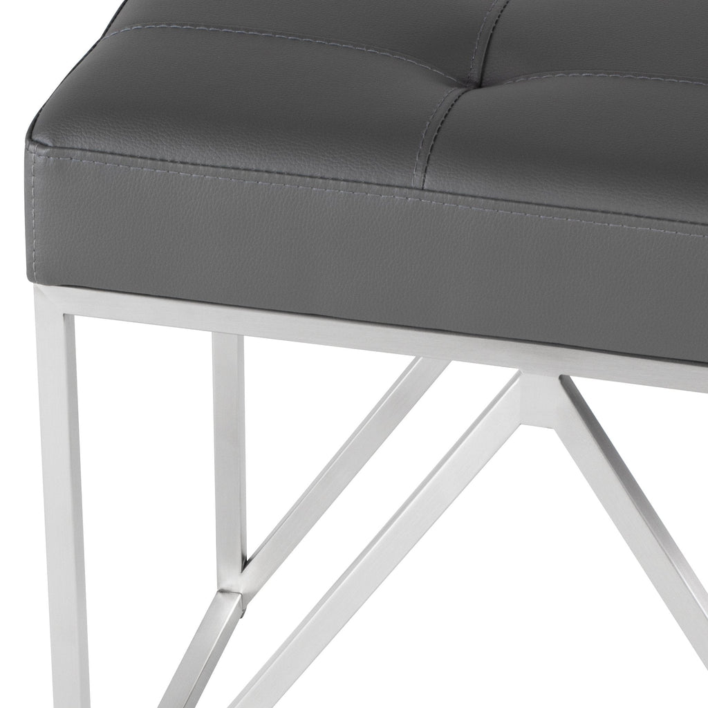 Celia Occasional Bench - Grey