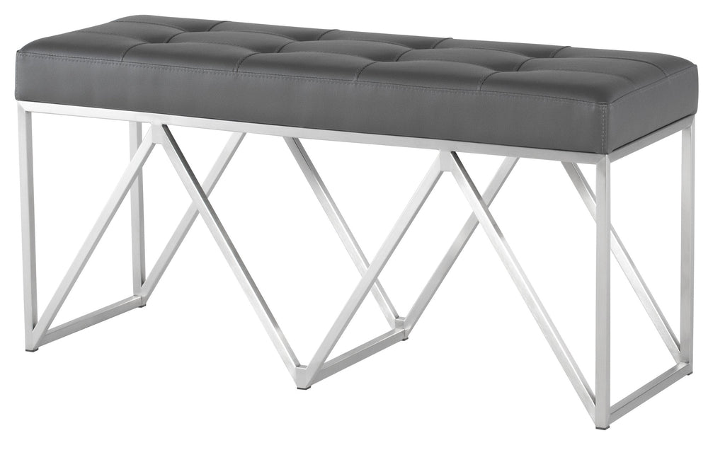 Celia Occasional Bench - Grey