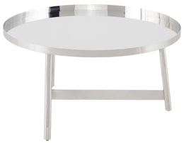 Landon Coffee Table - Silver