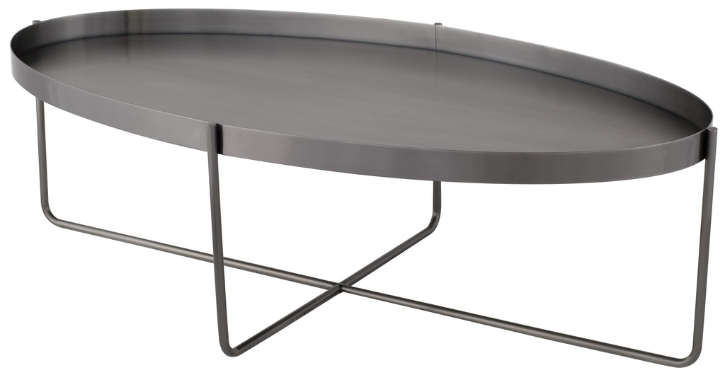 Gaultier Coffee Table - Graphite, 54in