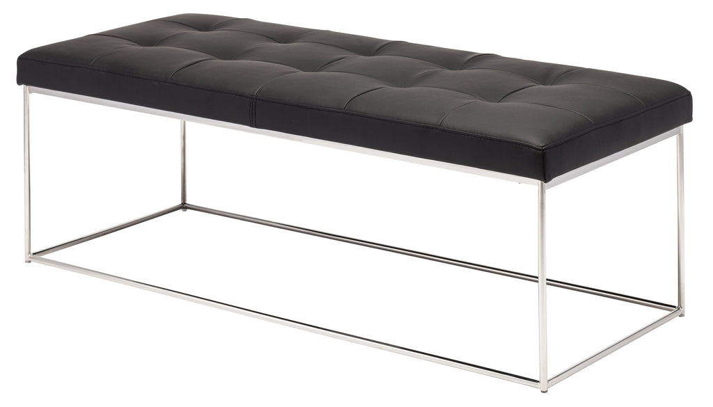 Caen Occasional Bench - Black