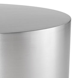 Piston Side Table - Silver