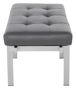 Louve Occasional Bench - Grey, 36in