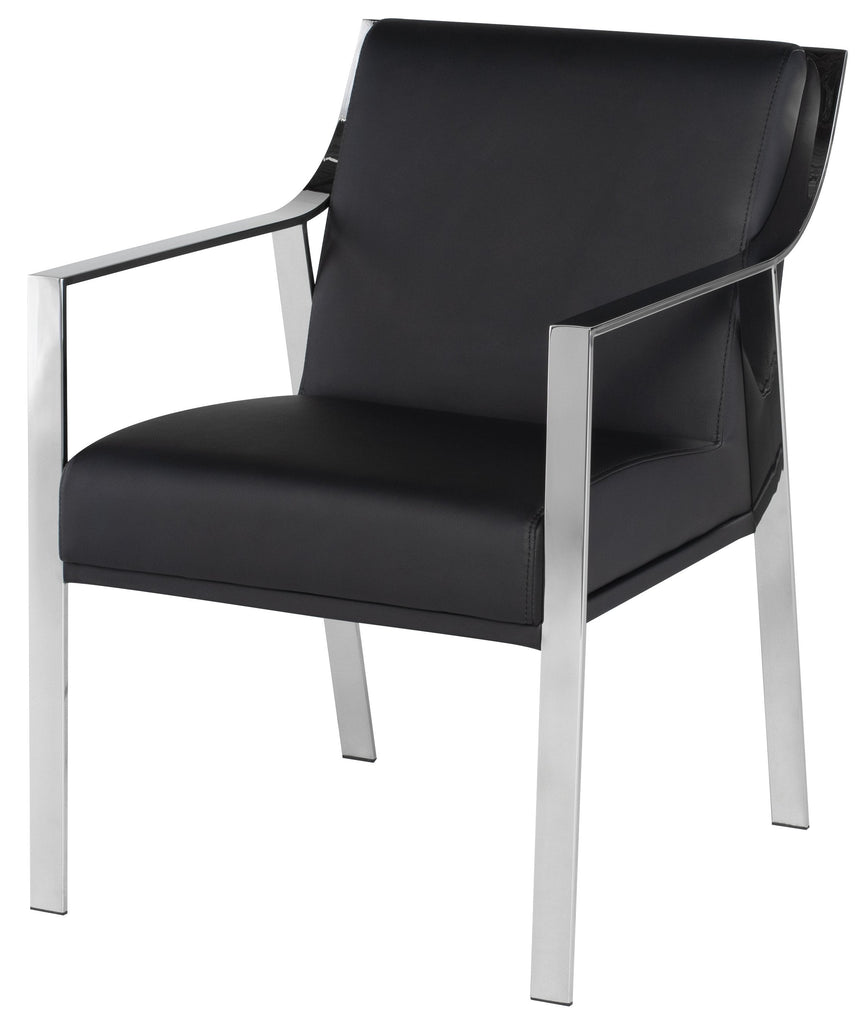 Valentine Dining Chair - Black