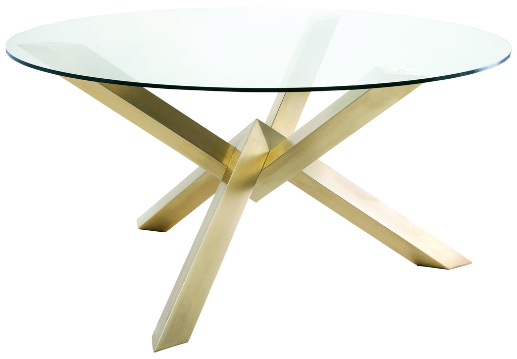 Costa Dining Table - Gold, 72in