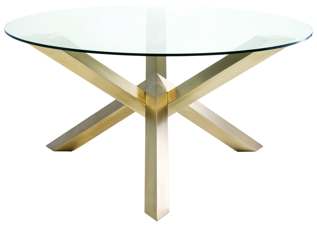 Costa Dining Table - Gold, 72in