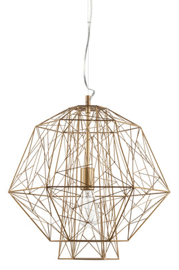 Zeus Pendant Lighting - Gold, 20in