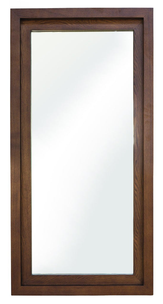 Glam Wall Mirror - Walnut