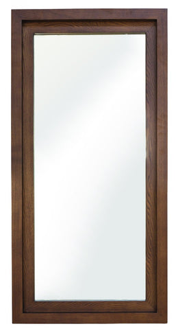 Glam Wall Mirror - Walnut