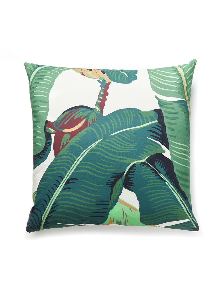 Hinson Palm Pillow - 22 X 22 - Green