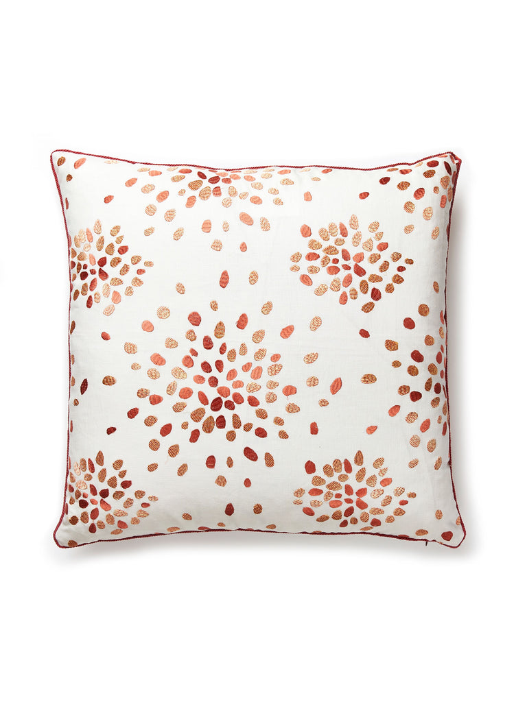 Firefly Embroidered Pillow