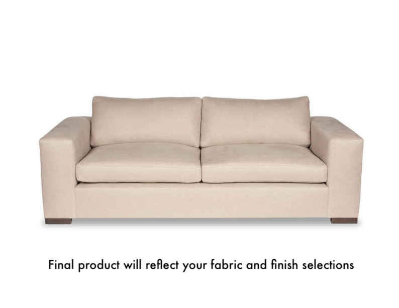 HOV Loveseat, 72" Width, 2 Cushion