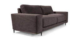 Hangover Sofa Gray Crypton Performance Fabric With Dark Bronze Legs